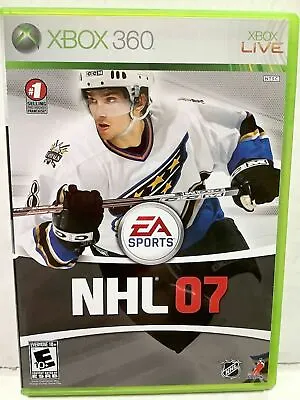 $5.45 • Buy NHL 07 Microsoft Xbox 360 Video Game Ice Hockey EA Sports 2007 Stickhandling 