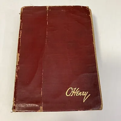 The Complete Works Of O. Henry Red Hardcover 1929 Doubleday Doran Edition • $9