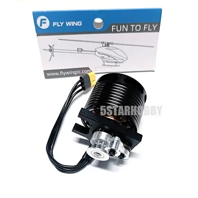 FLYWING FW450L V2.5 V2 RC Helicopter Brushless Main Motor With Motor Pinion Gear • $44.98