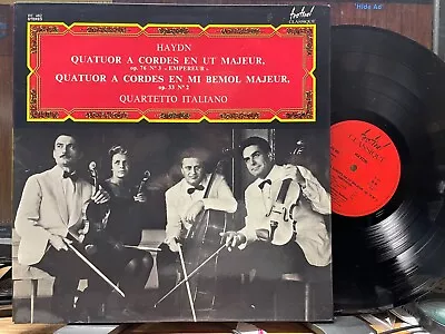 QUARTETTO ITALIANO: Haydn OP. 76#3 & OP. 33 #2 LP NM/NM FRANCE 1980 Reissue • $8.50