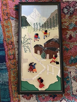 Tibetan Picture Climbing Mountain Mount Everest Sherpa Sewing Matterhorn Fabric • $14.99