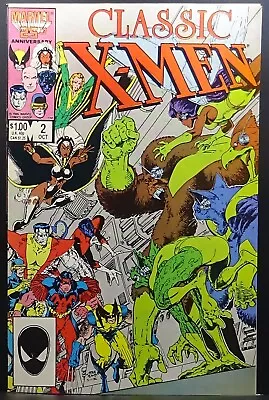 $5 • Buy Classic X-men #2 1986 9.2 Nm Reprints X-men #94 New Team!! Count Nefaria