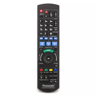 Remote Control For Panasonic Blu-ray DVD HDD Recorder DMR-PWT520 DMR-BCT820 • $13.28
