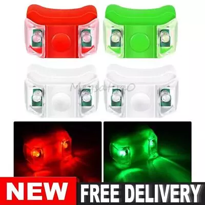 4x LED Boat Navigation Light For Boat Yacht Motorboat Bike Hunting Night Fishing • $16.89