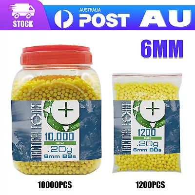 1200PCS Hard Airsoft Pellets BB Strikeball 0.2g 6mm Tactical BB Balls (6mm) G • $65.50