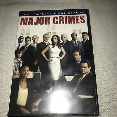 Major Crimes: Season 1 - DVD - VERY GOOD • $5.55