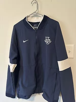 Marquette Golden Eagles Nike NCAA Full Zip Dri-Fit Jacket Mens XL EUC • $20