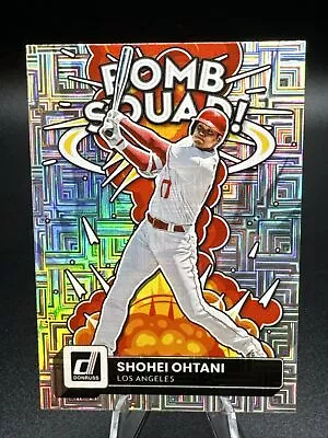 2022 Donruss Shohei Ohtani Bomb Squad Vector Refractor Parallel LA Angels • $14.96