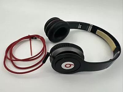 Beats By Dr. Dre Monster Black Headphones With Case And Cable • $49.99