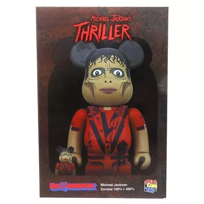 Medicom BE@RBRICK Michael Jackson Thriller Zombie 100% 400% Figure Set • $160