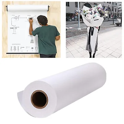 10/20/30m Kids Easel Paper Roll Gift Wrapping DIY Drawing Painting Arts Crafts • £10.76