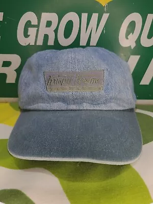 Vintage 90's Krispy Kreme Hat Denim Strapback • $20