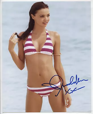 Miranda Kerr Model Autographed 8 X10  Photo W/COA WWE15-13 • $20.79