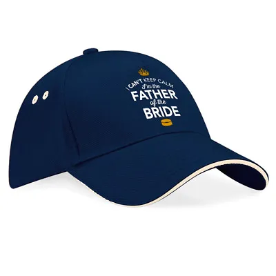 £11.95 • Buy Father Of The Bride Gift Hat Keepsake Baseball Cap Stag Night Party Survival Kit
