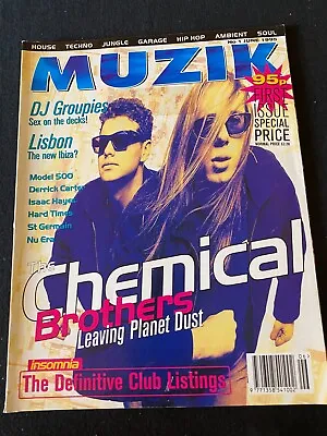 MUZIK Issue No. 1 - JUNE 1995 - CHEMICAL BROS/HOUSE/TECHNO/JUNGLE/GARAGE/HIP HOP • £7.50