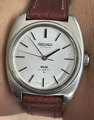 1971 Seiko King Seiko KS Hi-Beat Automatic No Date Vintage Watch 5621-7000 • $1199