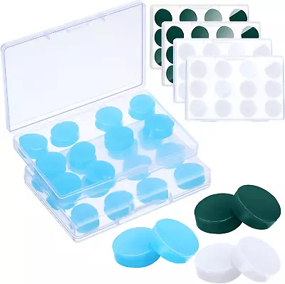 36 Pairs Gel Ear Plugs Reusable Silicone Earplugs Waterproof Moldable Swimming E • $21.24