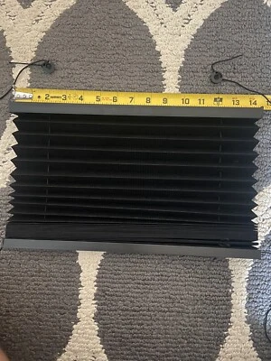 $0.99 • Buy RV Shades Black Camper Window Shades 14  W X 46  H Blackout Blinds