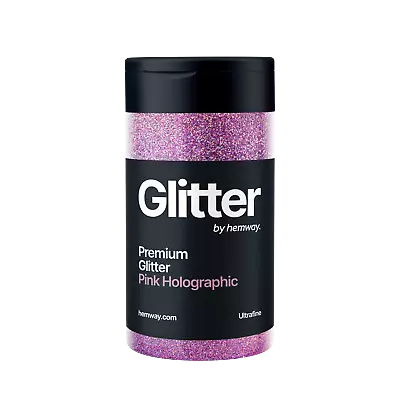 Hemway Glitter Shaker - Ultrafine 130g/4.6oz Glitter For Arts Crafts Cosmetics • £9.95