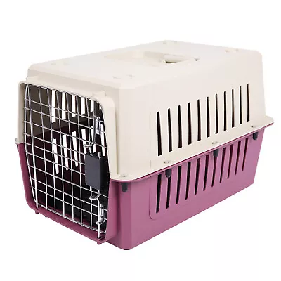 COLOR TREE Cat Dog Carrier Cage Pet Travel Box Crate Kennel Rabbit Puppy Basket • $48.99