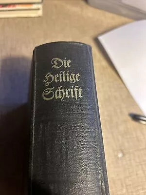 Die Bibel Heilige Schrift Dr Martin Luthers Vintage German Book 1961 • $35