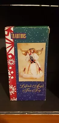 Traditions Lighted Angel Christmas Tree Topper  • $12.99