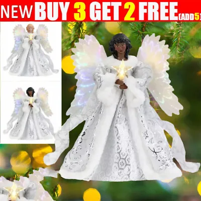 Angel Fairy Christmas Tree Pendant Xmas Tree Hang Ornament Decor Girl Gift • £3.53