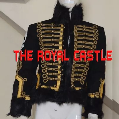 New Black Michael Jackson Costume Coat Men Hussar Pelisse JacketThe Royal Castle • $269.99