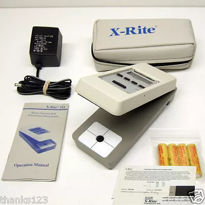 X-rite 331 Transmission Densitometer Battery Operated B/W Xrite 331 Excellent • $461.99