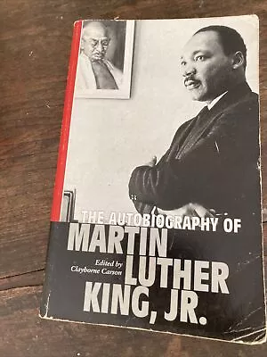 The Autobiography Of Martin Luther King Jr Paperback Book By Martin Luther King • $12