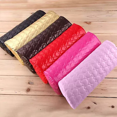 Soft Nail Art Pillow For Manicure Hand Cushion Leather Holder Arm Rest Pillow • £5.08