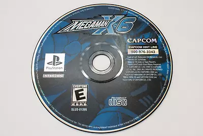 Mega Man X6 GAME ONLY (Sony PlayStation 1 2001) • $12.99