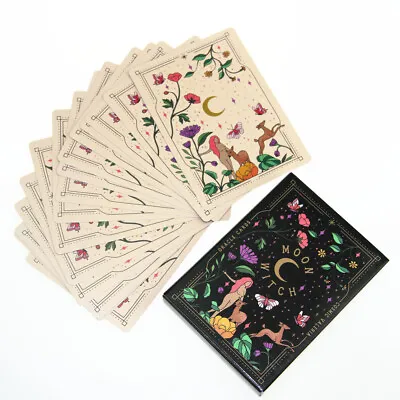 42 Tarot Cards Moon Witch Oracle Card Deck Table Game Playing Card Fortune Tell • £5.79