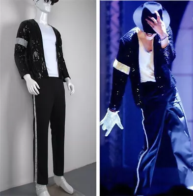 Michael Jackson Billy Jane Cosplay Custome Kid Adult Stage Costume Jacket Pants • $51.87