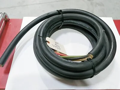 24' 6/4 AWG #6 SOOW Black Wire Cable 600V 90C Water Resistant Carol • $149.99