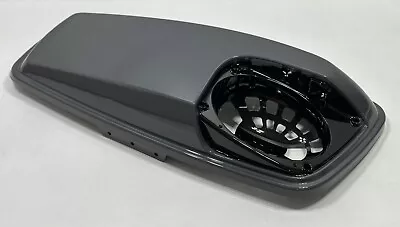 OEM Harley Touring 14+ Right Side Boom Audio Speaker Saddlebag Lid Gunship Gray • $324.95