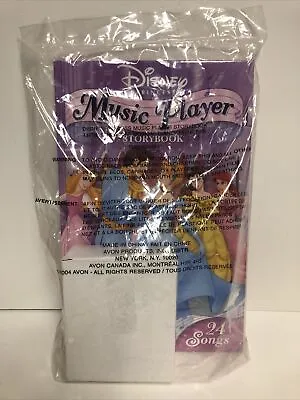 Disney Princess Music Player And Storybook With 4 Stories And 24 Songs Avon 2004 • $24.95