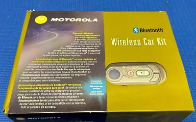 NEW Motorola Wireless Car Kit BTHCK100 Bluetooth • $29