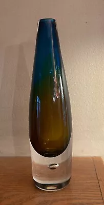 1960s Kosta Boda Sommerso Vase Signed By Vicke Lindstrand #41842 - Sweden • $75