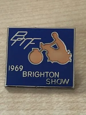 £8 • Buy BMF 1969 Brighton Show Pin Badge Rocky Horror Frank N Furter