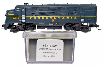 N Scale InterMountain EMD F3A Locomotive Pennsylvania #9510 69118-02 • $69.95