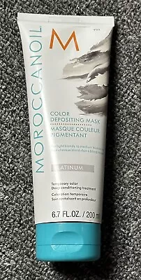 Moroccanoil Color Depositing Mask PLATINUM Color Conditioning Treatment 6.7 Oz • $26