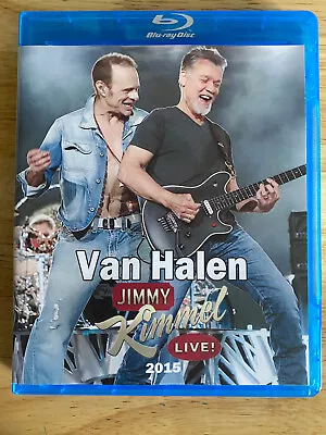 Van Halen - Jimmy Kimel Live 2015 Blu-ray Eddie Edward David Lee Roth • $16.55