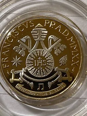 Vatican 5 Euro Coin  Silver And Gold • $250