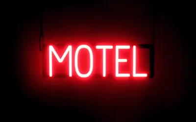 SpellBrite MOTEL Sign | Neon Motel Sign Look LED Light | 20.8  X 6.3  • $143