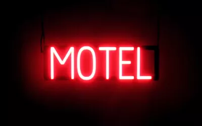 SpellBrite Ultra-Bright MOTEL Neon-LED Sign • $143