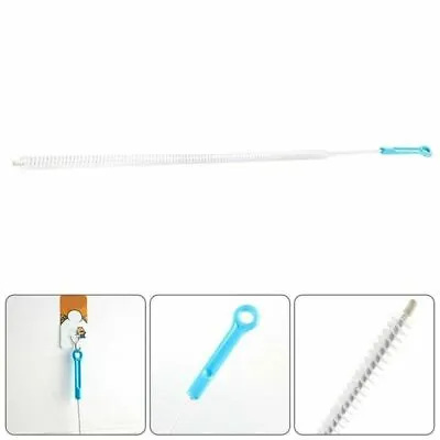 RADIATOR WHITE BRUSH Long Reach Flexible Heating Duster Bristle Cleaner 70cm • £3.49