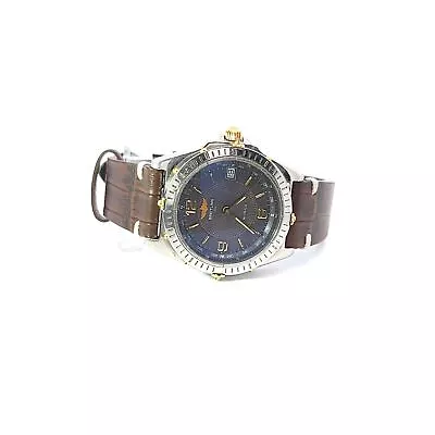 Breitling Windrider Wings Grey Dial Stainless Gold Automatic Watch B10050 • $849.97