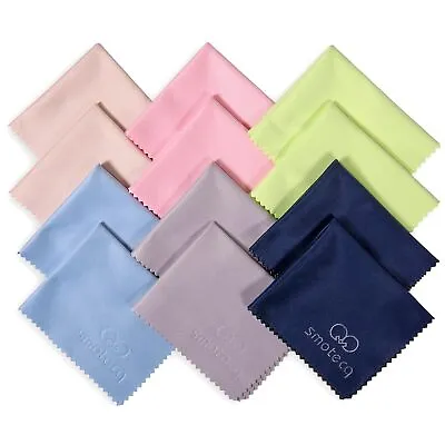 12Pack Extra Large Microfiber Cleaning Cloth Multicolor Eyeglasses Camera Lens • $9.09