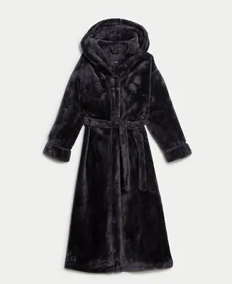 M&S Marks And Spencer ROSIE Long Hooded Dressing Gown Size S • £37